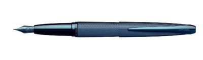 Cross ATX Brushed Dark Blue Fountain Pen-Medium
