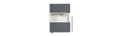 LEUCHTTURM1917 Notebook (A4+) Master Slim Hardcover Ruled Anthracite