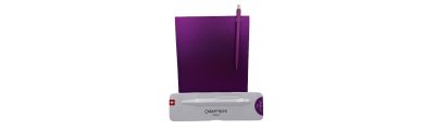 Caran d'Ache Ballpoint pen 849.605 COLORMAT-X Violet + Notebook A5
